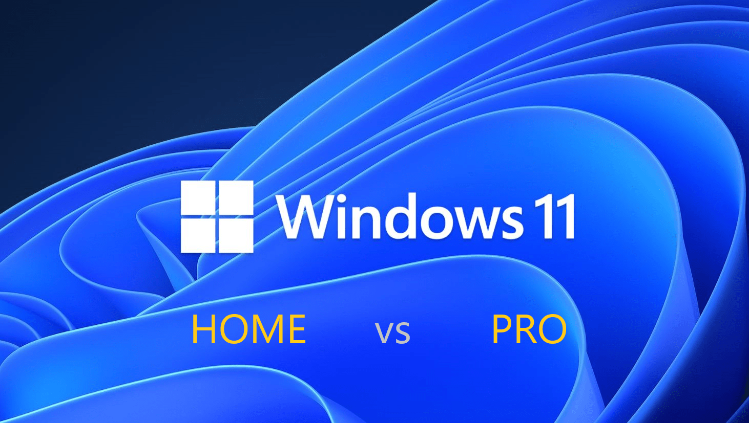 windows 11 home and pro difference